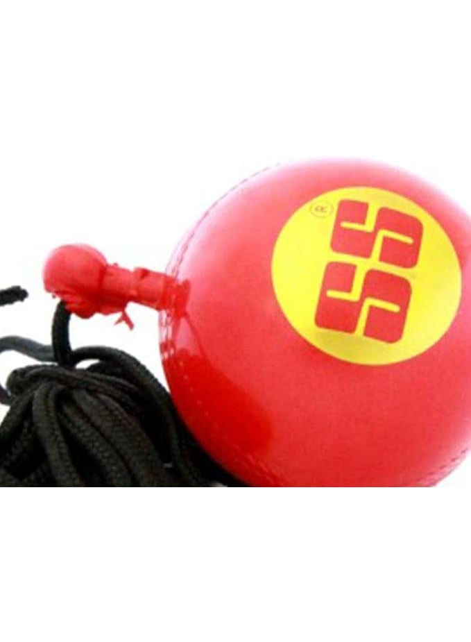 اس اس كرة تعليق (كوردي سيمر) – أحمر – كرة تدريب ورد فعل - Image 1